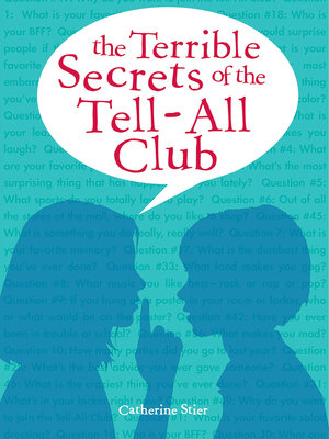 cover image of The Terrible Secrets of the Tell-All Club